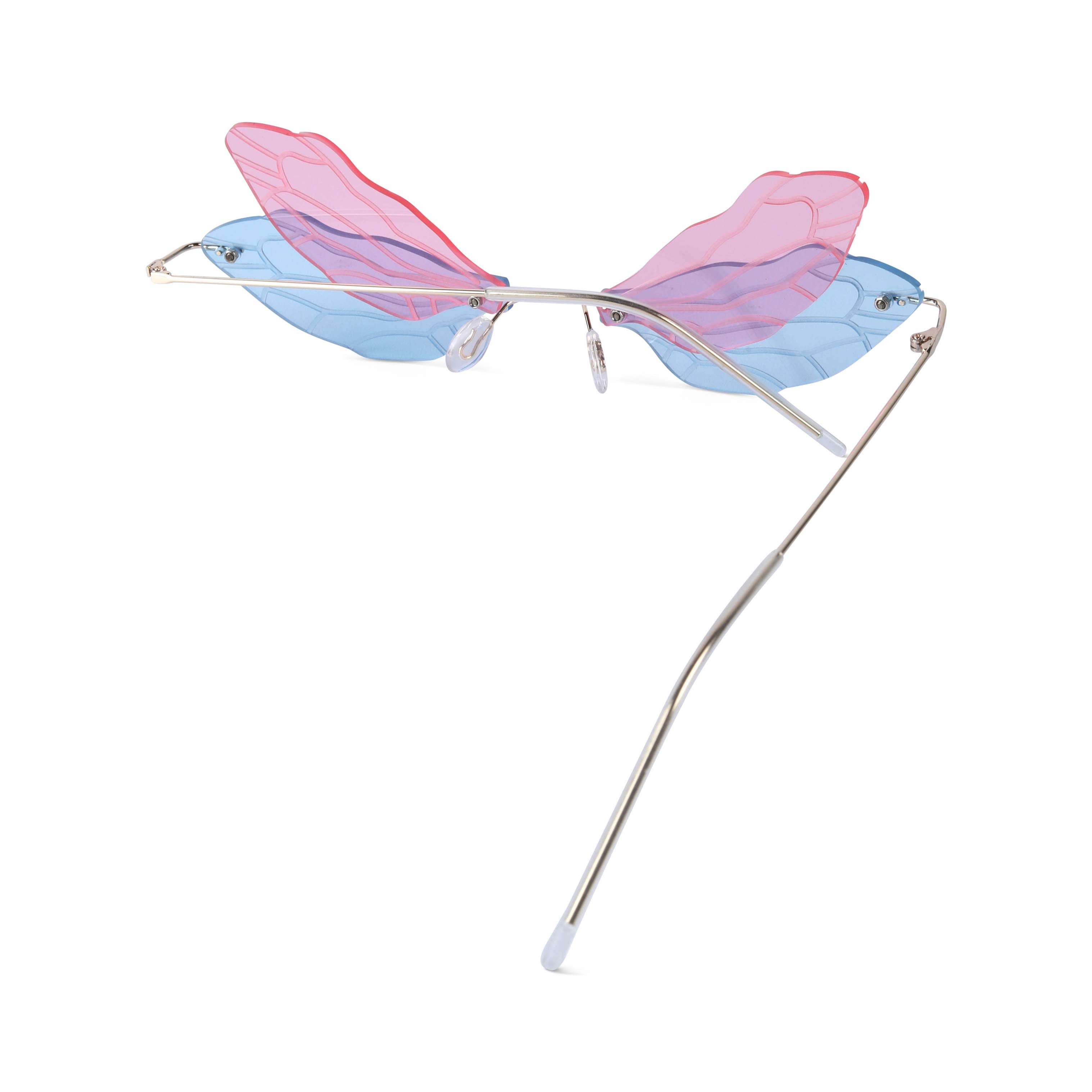 Zanthe Pink Butterfly Sunglasses