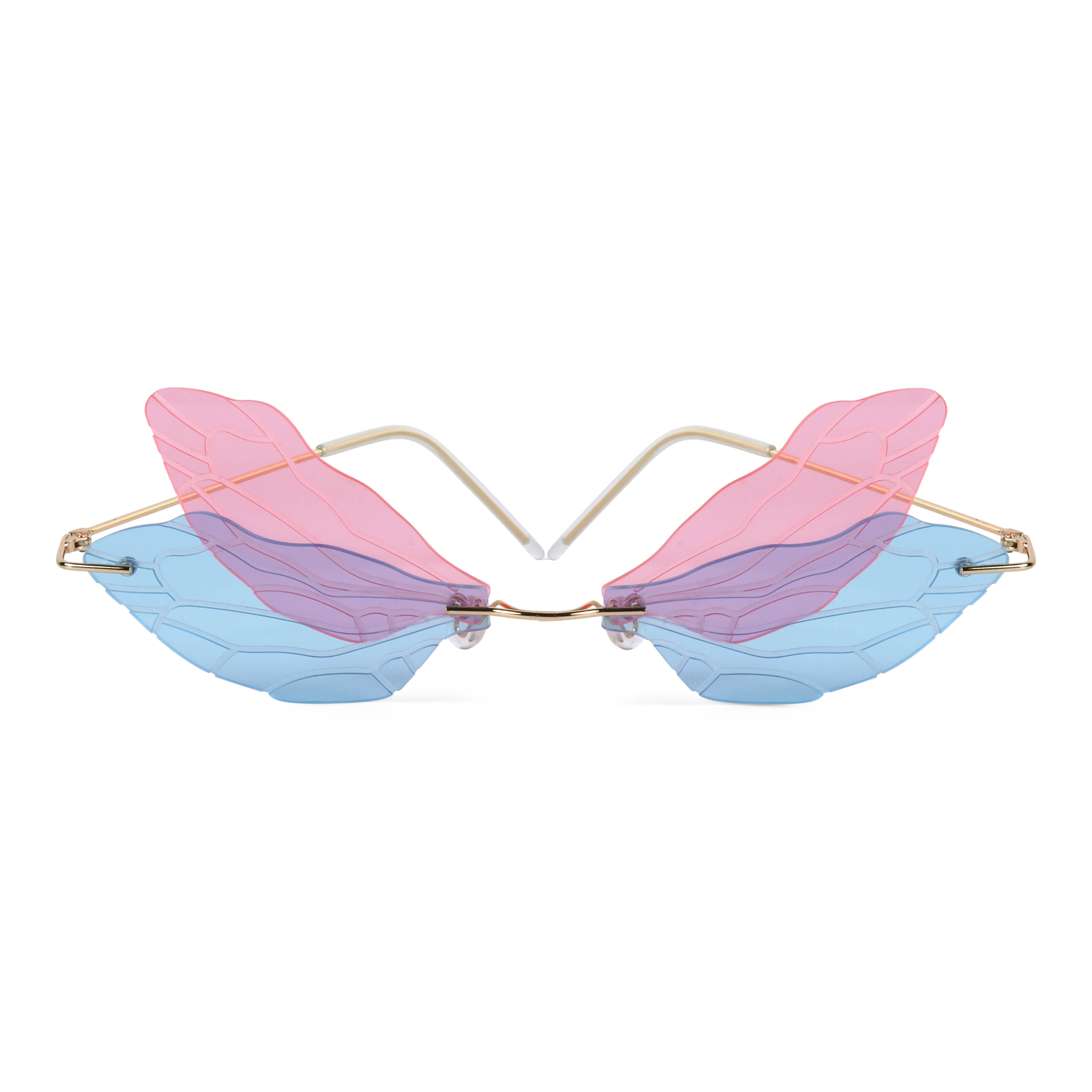 Zanthe Pink Butterfly Sunglasses