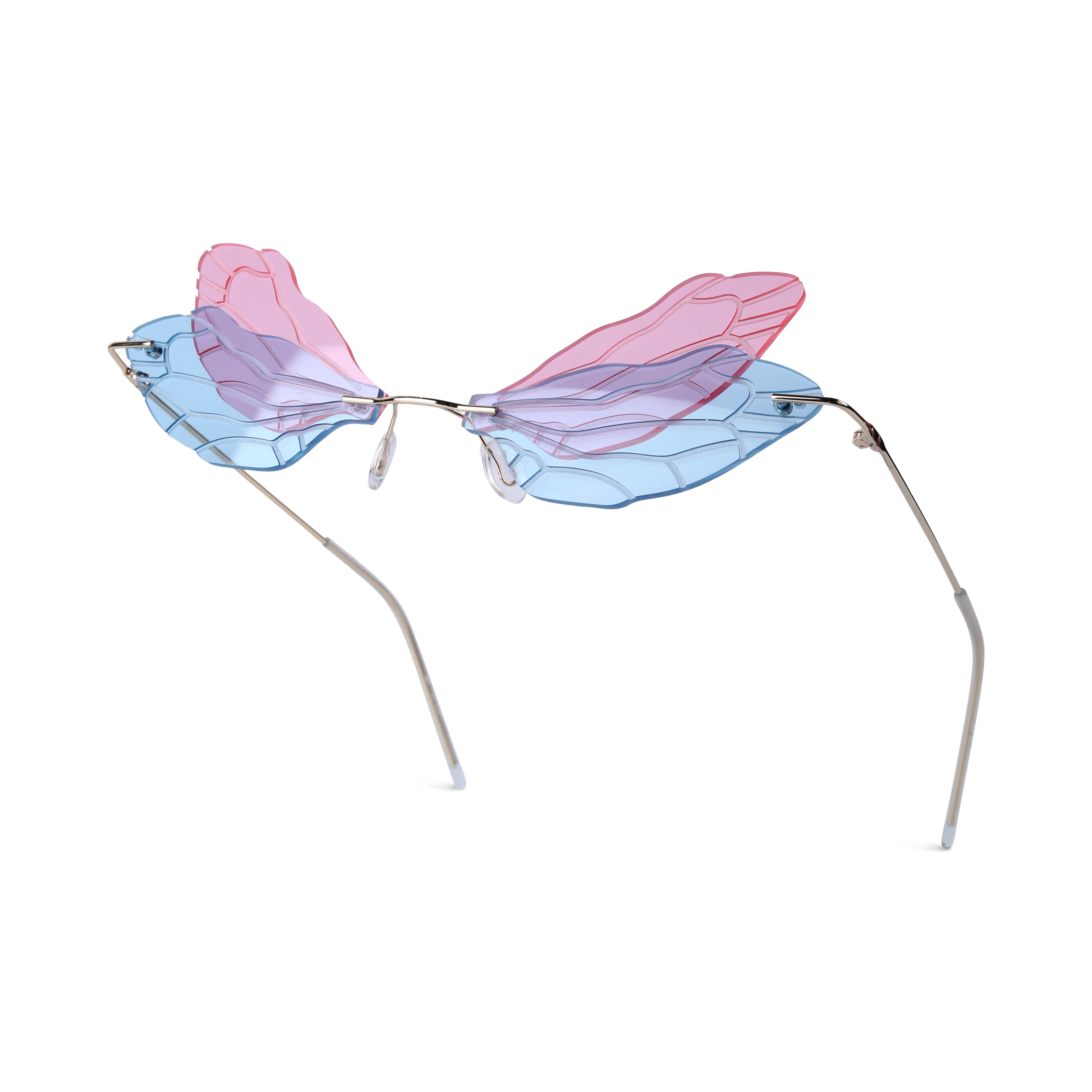 Zanthe Pink Butterfly Sunglasses