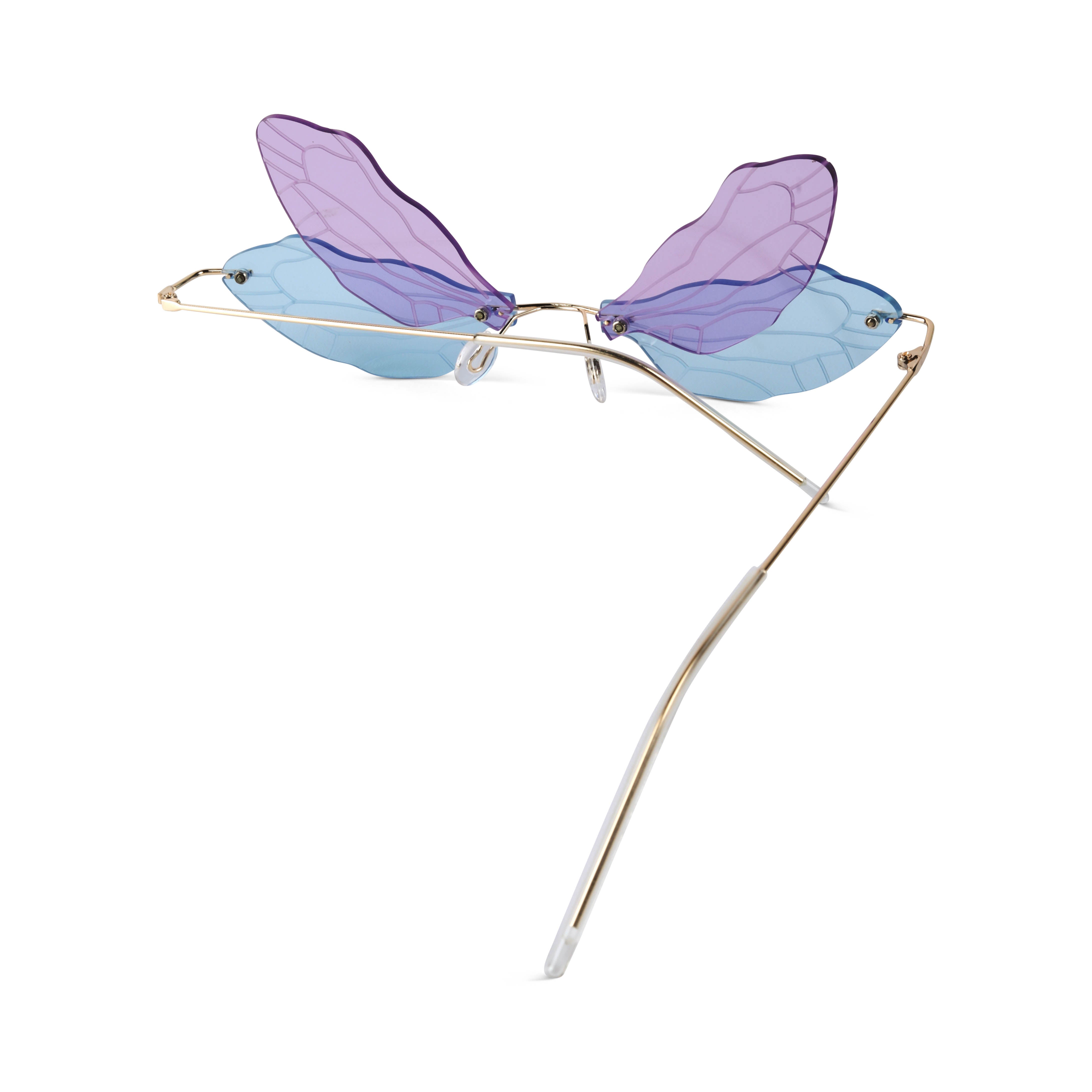 Zanthe Purple Butterfly Sunglasses