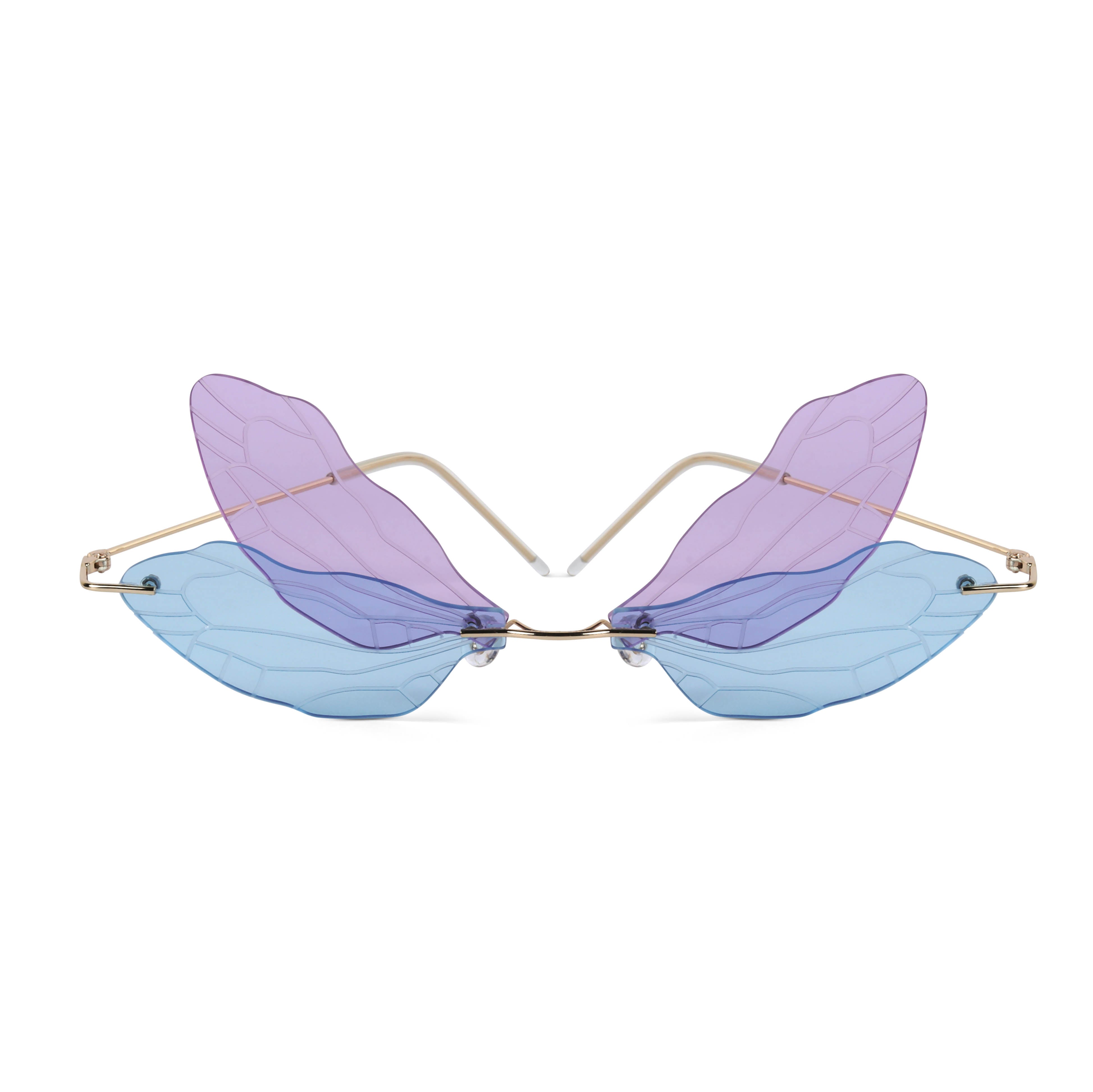 Zanthe Purple Butterfly Sunglasses